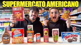 PROVIAMO TUTTI I PRODOTTI DEL SUPERMERCATO AMERICANO DI MILANO  QUESTO CETRIOLO È TROPPO PICCANTE [upl. by Samella]