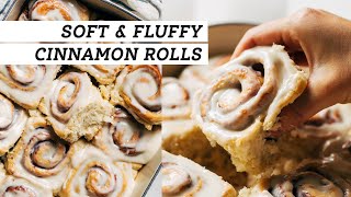 Easy Homemade Cinnamon Rolls [upl. by Yartnod]