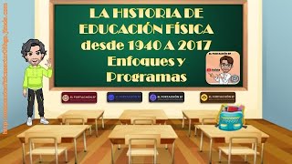 HISTORIA DE EDUCACIÓN FÍSICA DESDE 1940 A 2017  ENFOQUES Y PROGRAMAS ELFORTACHÓNEF [upl. by Mohkos]