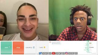 IShowspeed meets SUS dude on Omegle Full Video [upl. by Inahpets759]