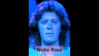 80s Umberto Tozzi Notte Rosa [upl. by Sukul]