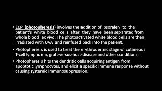 Lecture182 Principles of Phototherapy Part 1 Rooks Chapter 21 [upl. by Sabian]