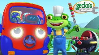 Geckos BBQ Bedlam  Go Geckos Garage  Geckos Adventures  Kids Cartoons [upl. by Netnerb]