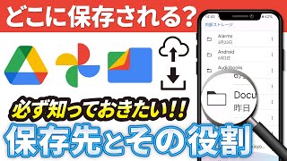 【スマホの保存先】端末内に自分専用のフォルダを作成・保存（パソコンと同じ）！使い方で通信量の節約も可能！ [upl. by Seften294]