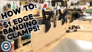 1 Edge Banding Clamps  How To [upl. by Eikcin]