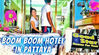 Budget Pattaya Hotel near Walking Street Pattaya Thailand with Boom Boom [upl. by Horan]