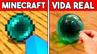 Vida Real VS Minecraft [upl. by Dorcy]