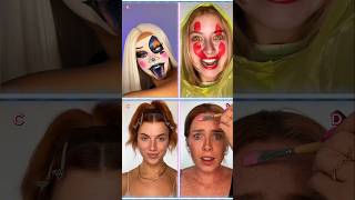 TikTok Makeup Trend  CIRCUS 🤡 Pt4  📌 Pinned your comment  makeup transition [upl. by Guevara]