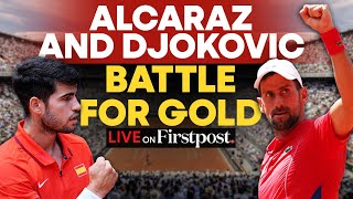 Paris Olympics 2024 LIVE Novak Djokovic and Carlos Alcaraz Clash for the Gold Medal at the Olympics [upl. by Etnuhs]