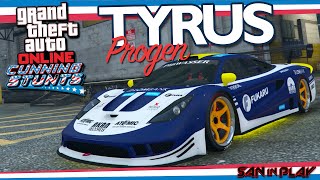 GTA Online TUNANDO O PROGEN TYRUS  DLC Manobras e Crânios Rachados [upl. by Inaffyt88]