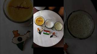 Celebrate Independence Day with Tricolour Shots🧡🤍💚tiranga india shorts viralshortscooking [upl. by Latoye]