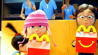 Happy Meal Scene  DESPICABLE ME 4 2024 Movie CLIP HD [upl. by Gregg964]