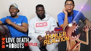 Love Death  Robots Trailer Reaction [upl. by Attegroeg]