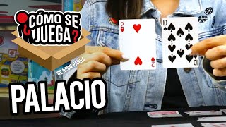 Cómo se juega  PALACIO Juego de cartas con baraja inglesa o naipes [upl. by Kerianne]