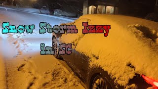 Winter Storm Izzy  Extreme Snow day Simpsonville SC 01162022 [upl. by Huesman]