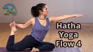 Hatha Yoga Flow 4 Engaging 55Minute Full Class Experience [upl. by Eitsym]