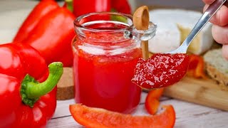 Confiture de poivrons  Pour apporter de la douceur à votre table [upl. by Seditsira803]