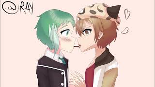 Pocky Yuuto x Asuhi  Incomplete Speedpaint [upl. by Persson]