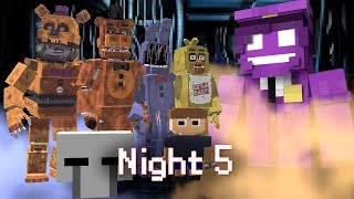 MINE Nights at Freddys ORIGINS  Night 5  Five Nights at Freddys Minecraft Roleplay [upl. by Shurlock96]