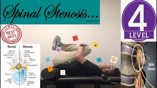 Major Exercises of Lumbar Spinal StenosisBack PainNumbnessTingling  Level 4 [upl. by Earej]