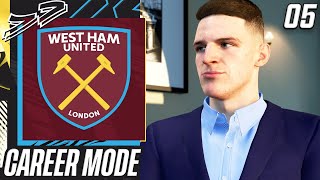 DECLAN RICE SIGNS MEGA CONTRACT✅  FIFA 21 West Ham Career Mode EP5 [upl. by Monto]