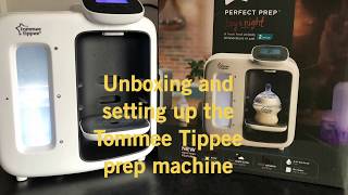 Unboxing and set up of Tommee Tippee Perfect Prep Day and Night [upl. by Norraj9]