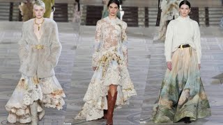 Zimmermann FallWinter 2023 Fashion ShowRunway [upl. by Airitak666]