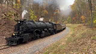 Chasing 1309 through the Fall colors in Western Maryland [upl. by Nhoj907]