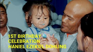 1st Birthday Celebration Haniel Ezekiel Dohling [upl. by Nosned]