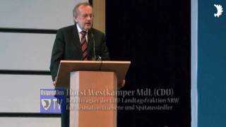 Horst Westkämper MdL quotVertrieben aber nicht vergessenquot  Werkstattgespräch der CDU NRW 0112 [upl. by Amek]