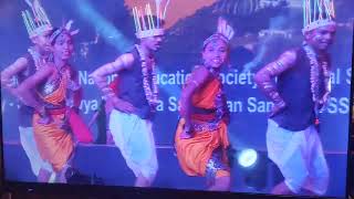 EMRS AHERI GROUP DANCE National Cultural Fest PERFORM  Deharadun 2023 [upl. by Vidovic]