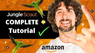 How To Use Jungle Scout For Amazon FBA  Full Tutorial And Review [upl. by Elleirbag703]