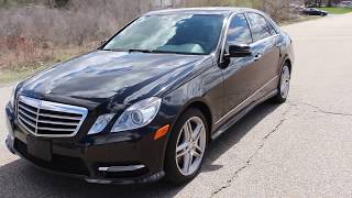 2013 MercedesBenz E550 4Matic Sedan Virtual Test Drive [upl. by Ninaj563]