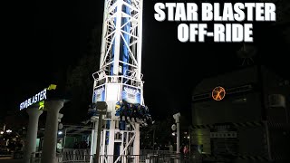 Star Blaster OffRide Footage Canobie Lake Park SampS Double Shot  NonCopyright [upl. by Adlen]