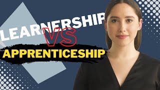 LEARNERSHIPS versus APPRENTICESHIPS  Bconsult [upl. by Hazrit]