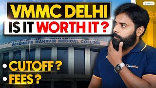 VMMC Delhi  Vardhman Mahavir Medical College Cutoff  Fees  NEET 2024  Manoj Sir  Rankplus [upl. by Arihsan792]