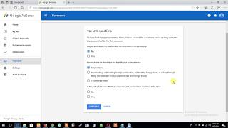 How To Submit W9 Tax Info For USA Google Adsense Verification 2021 Working Method [upl. by Glinys]