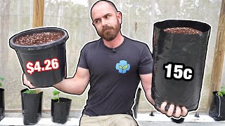 A Cheap Alternative to Growers Pots [upl. by Aleuname]