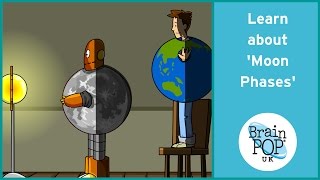 BrainPOP UK  Moon Phases [upl. by Mcclain]