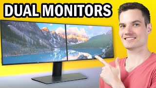 How to Setup Dual Monitors with Laptop or PC [upl. by Neeli]