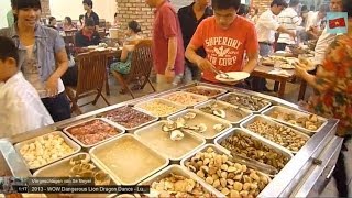 Buffet Happy Tom Restaurant Saigon District 3 Vietnam Ho Chi Minh City Buffet [upl. by Klingel]