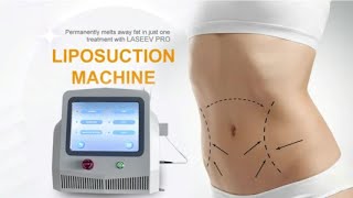 Endo liposuction slimming beauty laser diode machineTRIANGEL Laseev Pro [upl. by Lilas52]