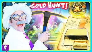 GOLD TREASURE X Hunt Adventure Surprises with HobbyHarry on HobbyKidsTV [upl. by Lahpos]