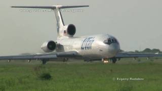 Tupolev Tu154M UTair takeoff [upl. by Hoxie]