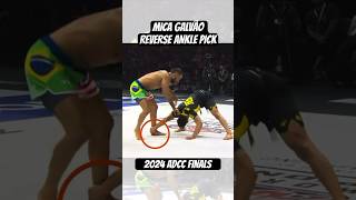 Mica Galvão Reverse Ankle Pick  2024 ADCC Final vs Vagner Rocha [upl. by Fishman122]