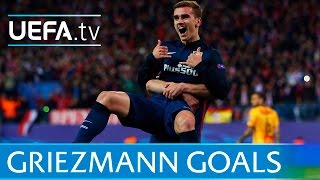 Antoine Griezmann  Five great goals [upl. by Avictor]