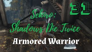 Sekiro p31  Armored Warrior how to beat [upl. by Euqinay]