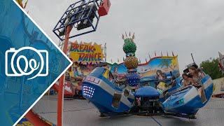 Break Dance Sonnier  Kirmes Düsseldorf Bilk 2023  4K Onride  POV Video [upl. by Guildroy]