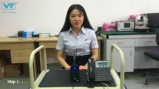 VT9000 DECT Set Up and Connect with Grandstream Phone System [upl. by Nnylsia]