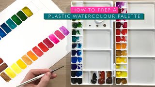 Unbelievably Simple Tricks To Clean Your Watercolour Palette [upl. by Ehcar]